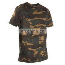 High Quality Custom Camouflage t Shirts Short Sleeve Pocket Camo T-shirt Men thumbnail-3
