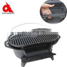 Cast Iron Camping Stove Outdoor Charcoal Portable Bbq Grills thumbnail-2
