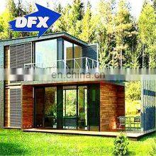 Easy Assembly And Disassembly South Africa Fabricated Steel 2 Floors Container Homes Hotel For Sale