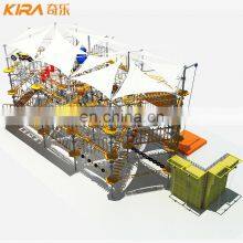 Adventure Challenge High Rope Obstacle Course Equipment For Sale thumbnail-2