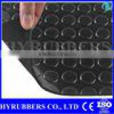 Dot rubber sheet/coin rubber sheet/circle anti-slip rubber sheet