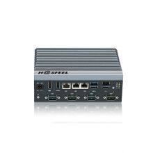 Hasfeel N305 N97 Embedded Industrial Computer 3*LAN With PoE DIN Machine Vision Control Minipc Fanless 24V Wide Voltage thumbnail-2