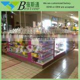 Pink Tempered Glass Shopping Mall Candy Kiosk for Sale