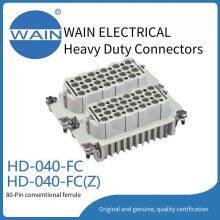 Wein Wain Heavy-duty Connector Hd-040-fc(z) 80-pin Ultra-high Density Insert Rectangular Connector Aviation Plug thumbnail-1