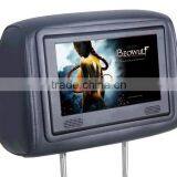 9 Inch Touch Screen Headrest DVD Player Taxi Cab Indoor Advertising Monitor Ttaxi Headrest Digital Signage LCD Media Player thumbnail-4