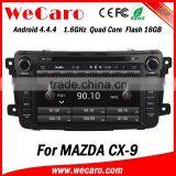 Wecaro in Dash Touch Screen Android 4.4.4 Car Radio GPS Multimedia Dvd Player Car Navigation System for Mazda Cx-9 thumbnail-4