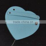 PU Leather Heart Shape Tag Can be Decorated With DIY Slide Letters thumbnail-1