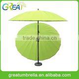 Top Quality 24 Rib Firm Solid Windproof Anti-UV Large Outdoor Umbrella Manual Big Parasol thumbnail-1