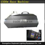 LCD Display Stage Hazer 1500w Fog Smoking DJ Haze Mist Machine With DMX512 / Remote Control