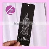Hot Sale Metal Paper Laser Cut Big Ben Bookmark SQ-9