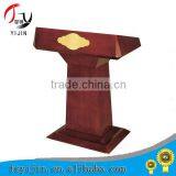 Modern wooden table speaker stands