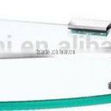 Stainless Steel Corner Glass Shelf, Bathroom Glass Shelf thumbnail-1