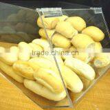 Acrylic 16"w Bulk Bread Storage Display Case Bakery Pastry Cookies Bagel CUPCAKE thumbnail-1