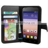 Luxury Wallet Leather Case,Book Flip Cover Case For HuaWei Ascend Y550 Wallet Case Card Slots
