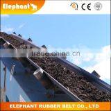 Chevron Pattern Conveyor Belt for Horizontal or Oblique Transportation of Wood Waste Sawdust