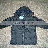 2013 New Mens Fashion Padding Winter Jackets With Pvc Coating