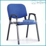 3070B Cheap Used Fabric Armrest Training Chairs Without Writing Tablet thumbnail-1