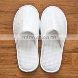 High Quality Waffle Weave Slipper for Hotel, White Color and Washable