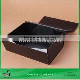 Sinicline Factory Custom Made Foldable Shoe Box With Logo Stamped