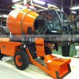 2016 TOBEMAC 4 *4 wheel drived mobile concrete mixing truck with front loader