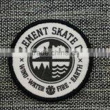 Custom Designs Round 3D Embroidey Patches for Garment Wholesales in China