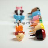 Babymatee Non-toxic Chunk Cute Shape Promotional Colored Ink Marker thumbnail-2