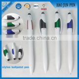 2016 Cheap Click Plastic Ballpoint Pen,Advertising Plastic Pens With Logo