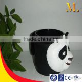panda animal cup eco-friendly PVC cup children lovely mug cup