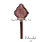 Kanzashi Hair Accessories Wooden Flower Square Japanese Hair Stick thumbnail-3