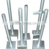 Q345 Steel Pipe Adjustable Hollow Screw Jack Base for Supporting thumbnail-3