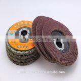 4inch Cheap Aluminium Oxide Flap Disc With Fiber Glass thumbnail-1