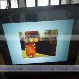 Grey Film Self Adhesive Rear Projection Film Daylight,high Definition Transparent Rear Projection Screen
