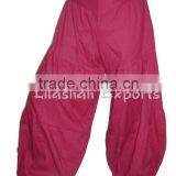 2542 Cotton Harem Trouser Boho Gypsy Harem Pant Indian Printed Pant Soft Rayon Pant Loose Baggy Pant Genie Pants thumbnail-1