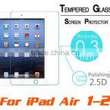 Premium Tempered Glass Protective Film Screen Protector for Ipad Air 2/ipad 2/3/4 For Ipad Mini 3/2/1