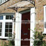 Environmental Friendly Plastic Canopy Parts for Rain Protect Door Canopy Wholesale