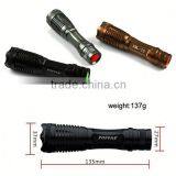 POPPAS S3 Super Bright Rechargeable Mini Zoom Led Tactical Torch Flashlight thumbnail-3