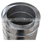 CE Double Wall Stainless Steel Chimney Flue Pipe 135 Degree Tee thumbnail-3