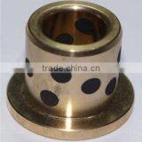 Customized Solid Lubricant Brass Graphite Bushing thumbnail-3