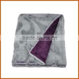 China Factory Customized Warm Cozy Flannel Fleece Blanket