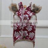 Pet Coat/four Pockets Dog Coat With Fur Hat thumbnail-6