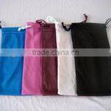 Microfiber Drawstring Reading Glasses Pouch