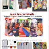 Phone Case for Iphone 4/4S; Personalized Cellphone Case; Blank Sublimation Phone Case; Dual-Protective Mobile Phone Case