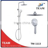 TM-1111 high quality complete chrome bathroom rain shower column set