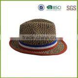 Wholesale High Quality France Flag Paper Straw Hat thumbnail-3