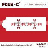 French Medallion Cake Side Stencils,culinary Stencils,new Arrivals Cake Decoration thumbnail-1