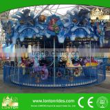 Kids Amusement Rides Ocean Carousel Horse Merry Go Round Item