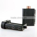 18650 Battery Removable ABS Flashlight Power Bank thumbnail-2