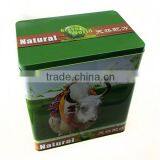 Square Metal Wine Tin Wholesale Alcoholic Drink Tin Container thumbnail-2