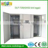 Automatic Hot Sale Capacity 42432 Bird Eggs Large Egg Incubator for Sale
