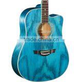 Wholesale Good Quality Custom Logo Chinese Acoustic Guitar Colorful Hot Selling thumbnail-4